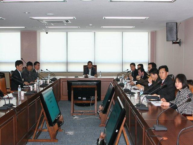 복지도시위원회 간담회(2010.1.6.) 사진